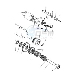 XV VIRAGO 11000 drawing STARTER