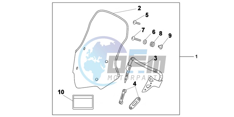 KIT WINDSCREEN