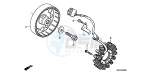 CB600FA9 Spain - (SP / ABS 25K) drawing GENERATOR