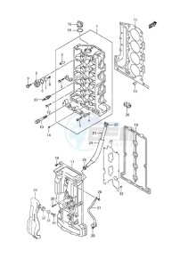 DF 90A drawing Cylinder Head