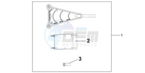 CBR1000RR9 BR / HRC MME - (BR / HRC MME) drawing TANK BAG