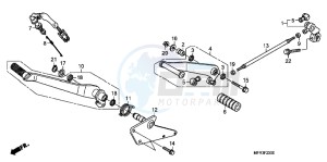 VT1300CXAB drawing PEDAL