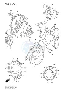 GSX-1250F ABS EU drawing CRANKCASE COVER