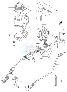 LT-A500F (P28-P33) drawing SHIFT LEVER