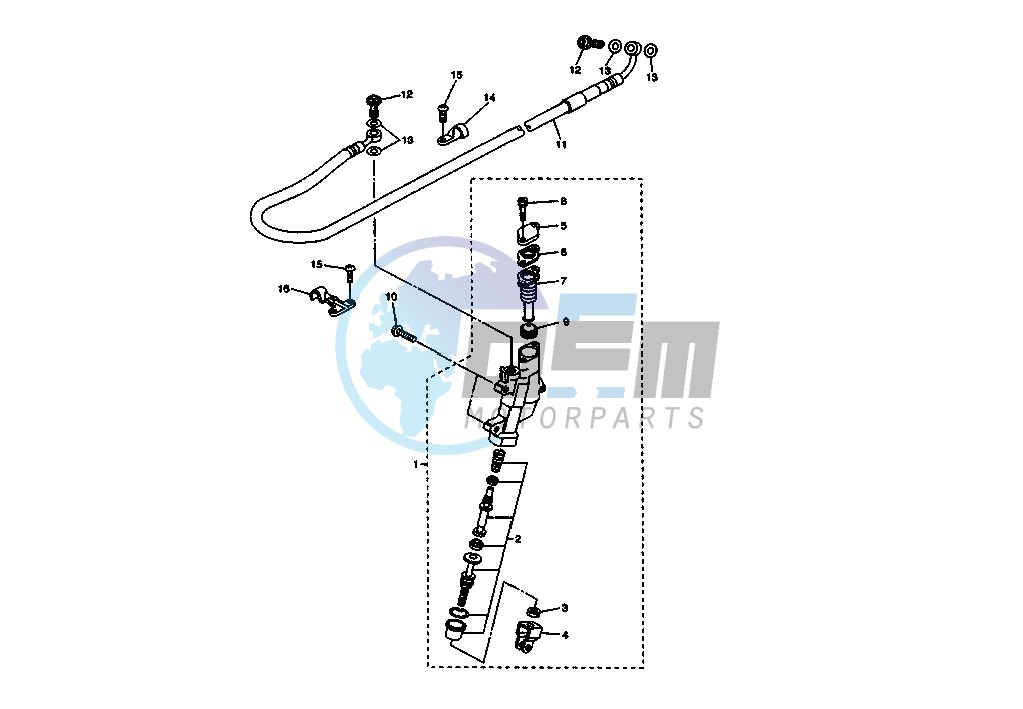 REAR MASTER CYLINDER