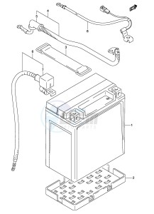 LT-F400 (E24) drawing BATTERY