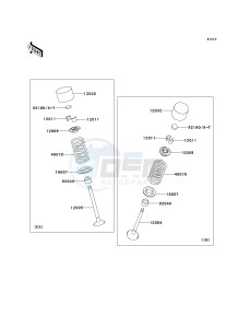 ZR 1000 A [Z1000] (A1-A3) drawing VALVE-- S- -