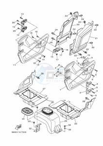 YXC700E YX70CPM (BHE2) drawing SIDE COVER