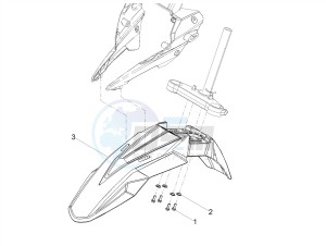 RCR 50 E4 (EMEA) drawing Front mudguard-Pillar