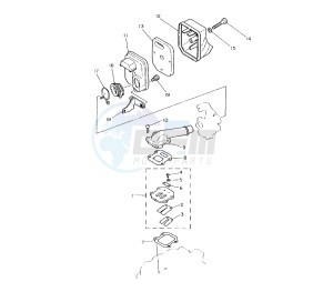 PW 50 drawing INTAKE