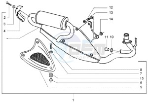 NRG 50 power DD drawing Catalytic silencer