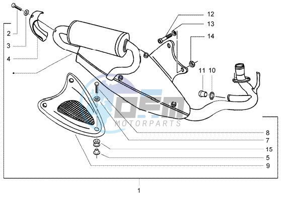 Catalytic silencer