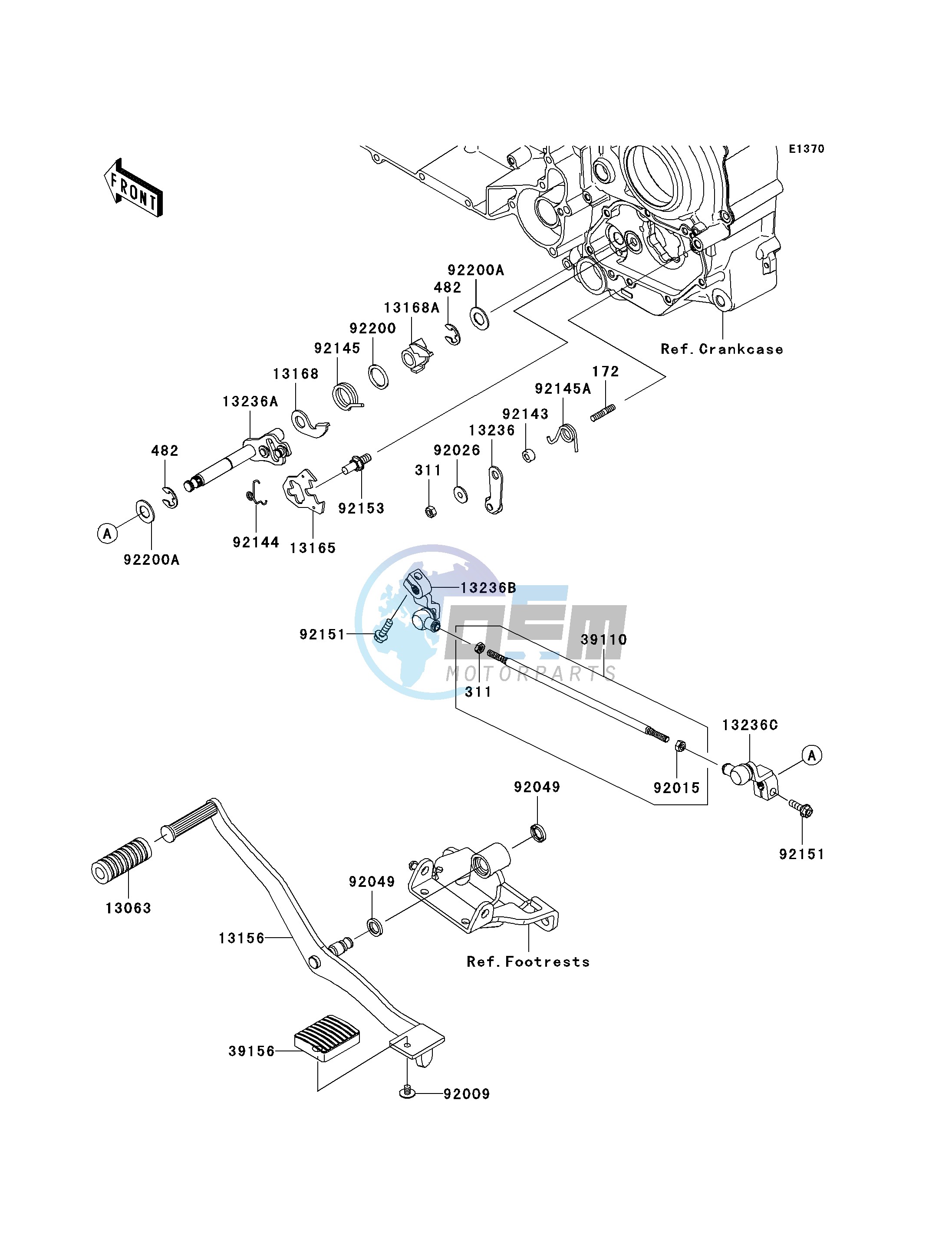 GEAR CHANGE MECHANISM