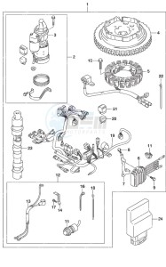 DF 9.9B drawing Starting Motor Manual Start