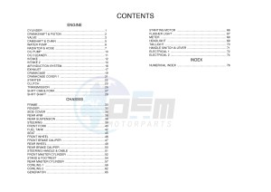 YZF-R6 600 R6 (2CXB 2CXC) drawing .6-Content