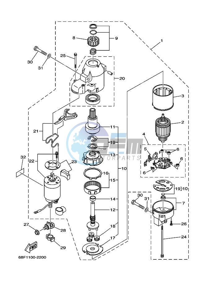 STARTING-MOTOR