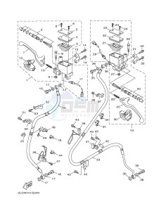 XC125R YW125 SKYLINER S (2PE2) drawing MASTER CYLINDER