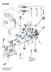 VZR1800 (E2) INTRUDER drawing WIRING HARNESS (VZR1800L0 UFL0 ZL0 ZUFL0)