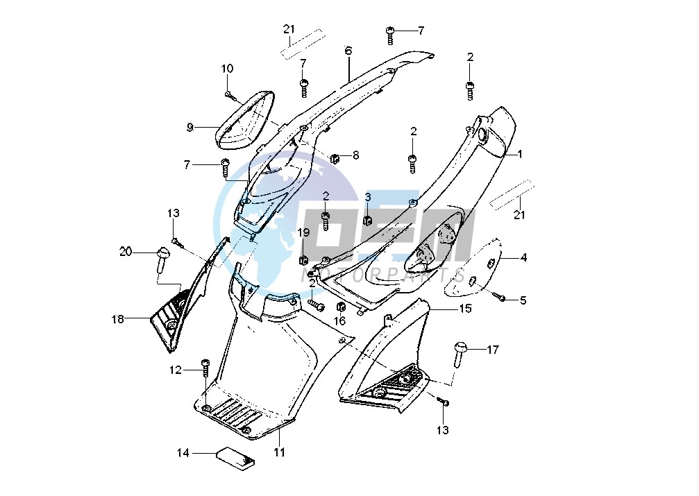 REAR BODY MY00-01