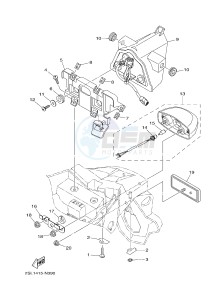 YZ250X (BJ41) drawing TAILLIGHT