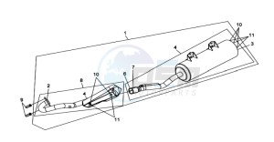 QUAD LANDER 300S ENTRY drawing EXHAUST