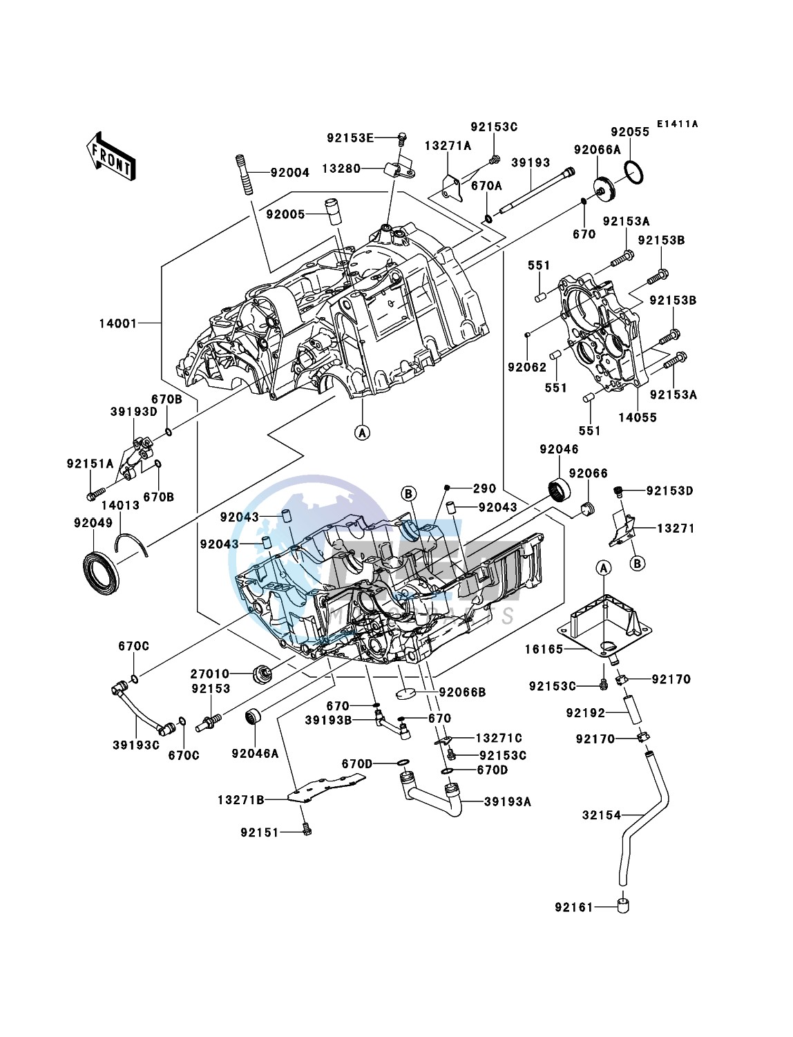 Crankcase(ER650AE057324-)