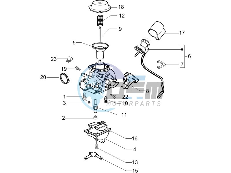 Carburetors components