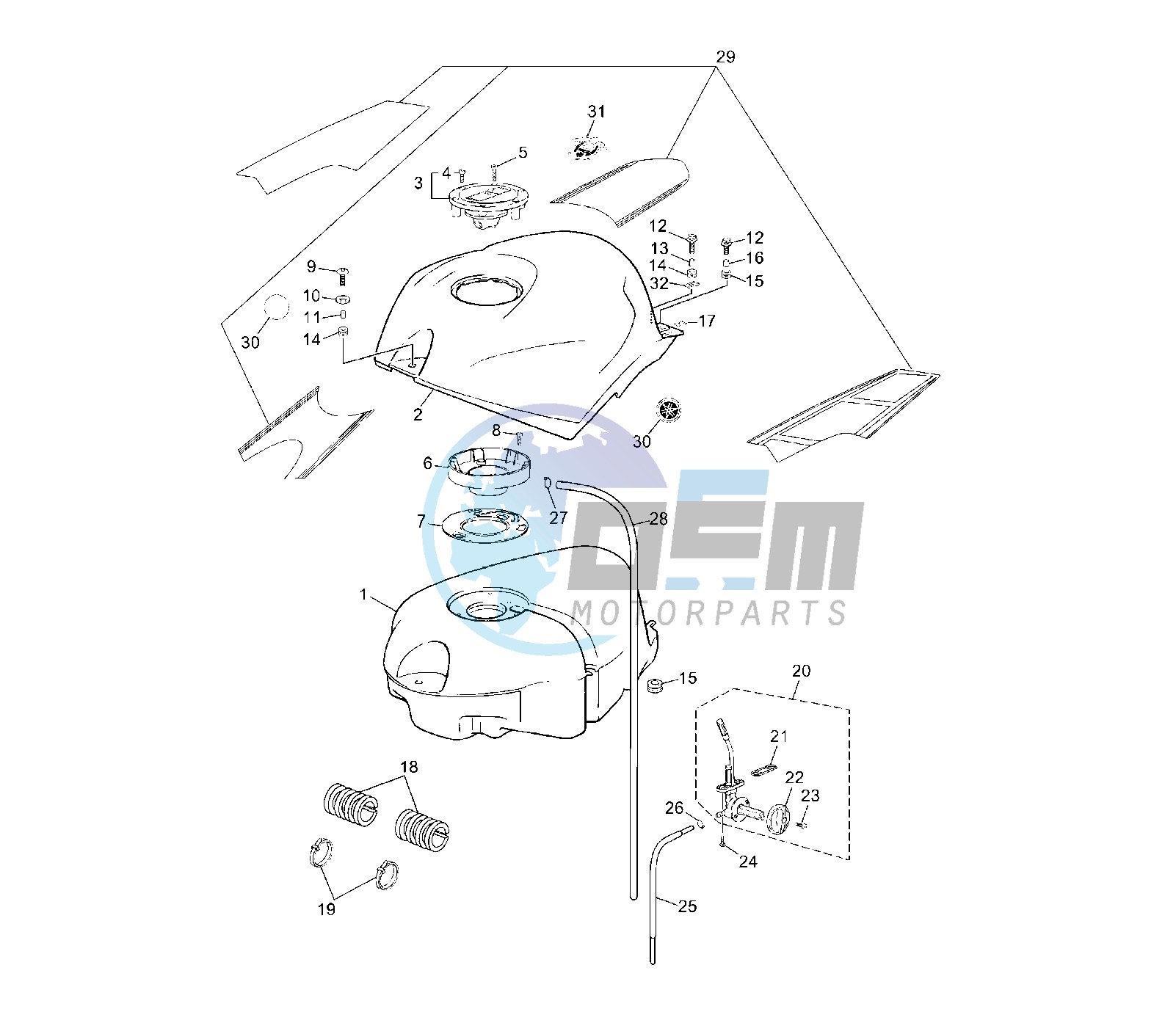 FUEL TANK 2AS3