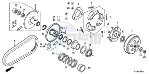 SH125B drawing DRIVEN FACE