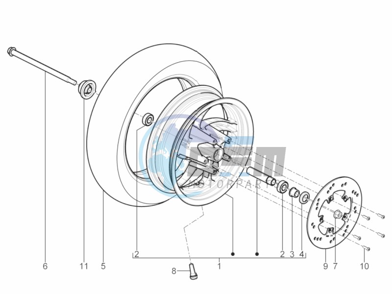 Front wheel