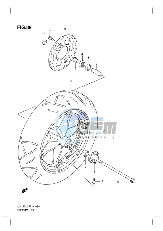 FRONT WHEEL