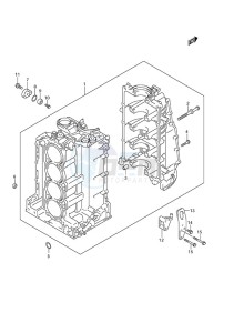 DF 150 drawing Cylinder Block