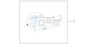 XL700V9 UK - (E / MKH SPC) drawing 12V DC SOCKET