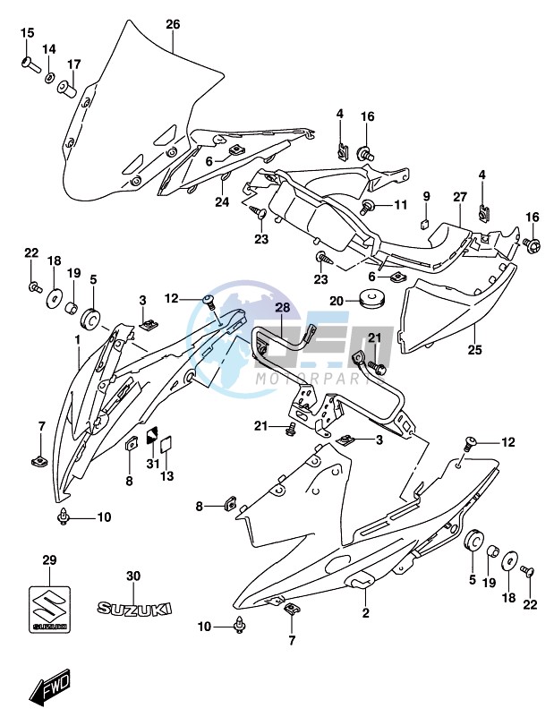 COWLING BODY