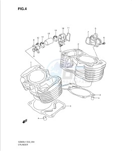 VZ800L1 drawing CYLINDER