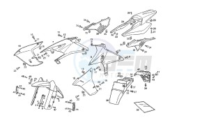 SENDA HYP DRD EVO LIMITED EDITION - 50 CC EU2 drawing BODY