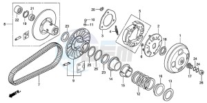 SH300AR drawing DRIVEN FACE