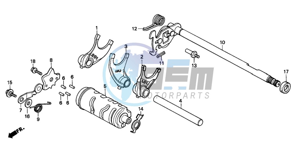 GEARSHIFT DRUM