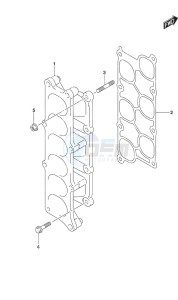 DF 300B drawing Intake Manifold