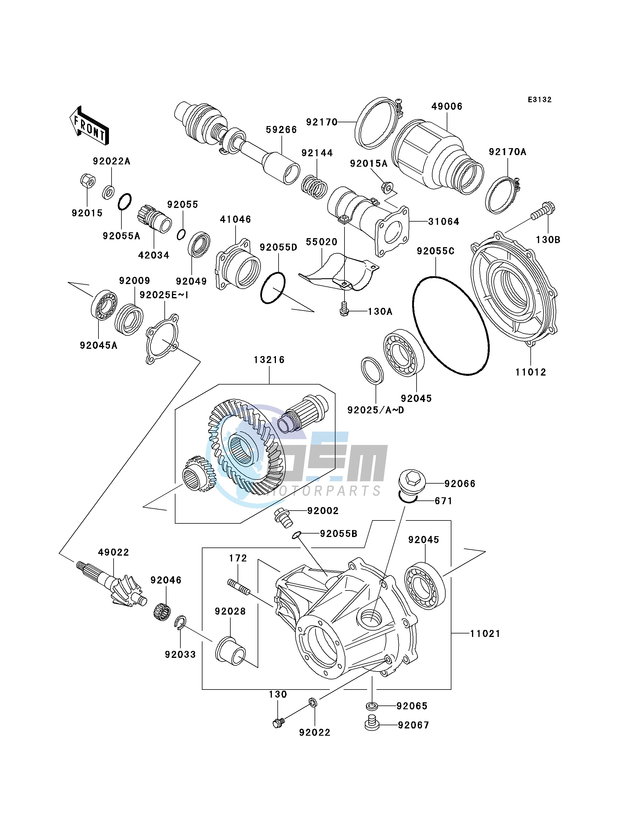 DRIVE SHAFT_FINAL GEAR