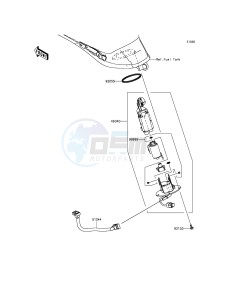 VULCAN_S_ABS EN650BFF XX (EU ME A(FRICA) drawing Fuel Pump