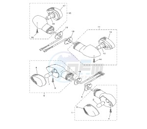 XJ6-N 600 drawing FLASHER LIGHT