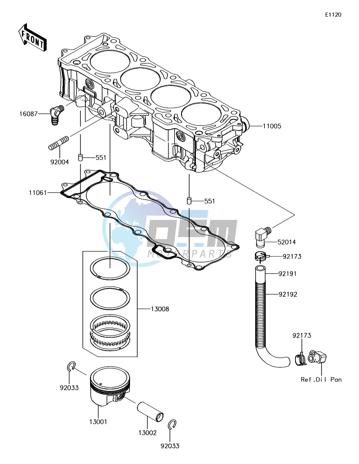 Cylinder/Piston(s)