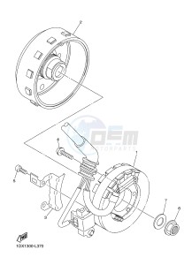 WR450F (1DX3) drawing GENERATOR