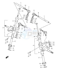 LT80 (P1) drawing KNUCKLE ARM