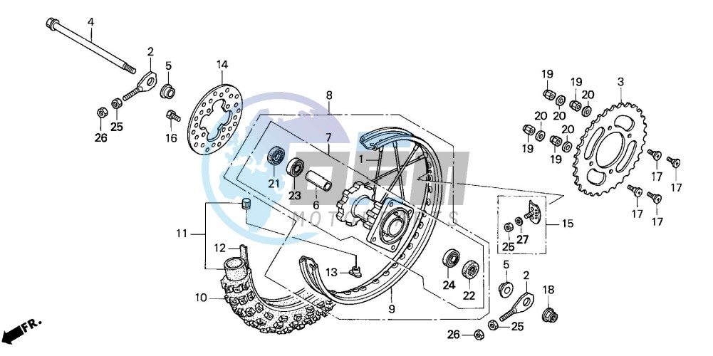 REAR WHEEL