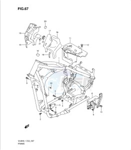 VL800 drawing FRAME