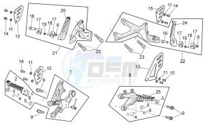 TUONO 1100 V4 FACTORY E4 ABS (APAC) drawing Foot rests