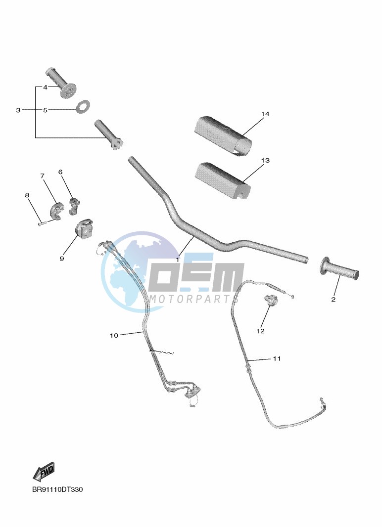 STEERING HANDLE & CABLE