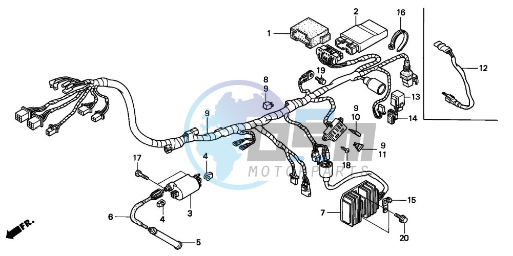 WIRE HARNESS/ IGNITION COIL